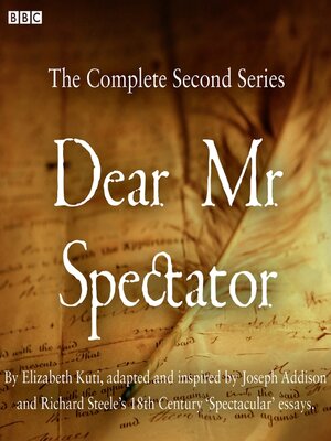 cover image of Dear Mr Spectator  Series 2